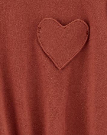 Kid Tie-Front Jersey Tee, 