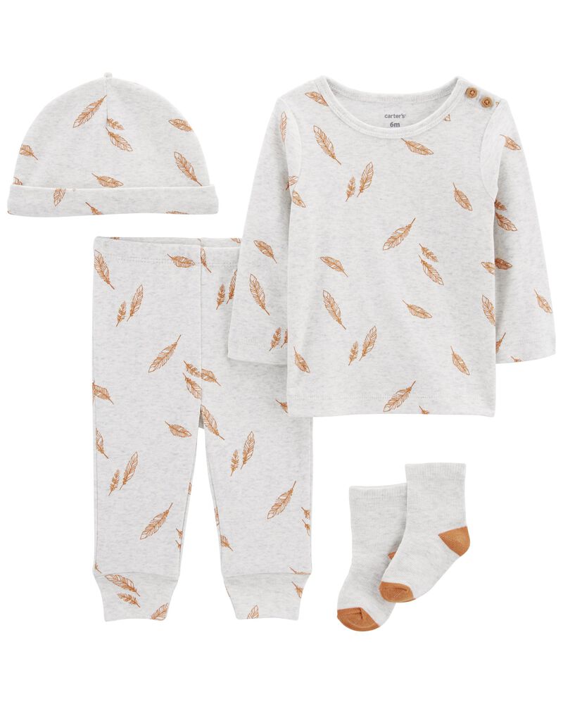 Baby 4-Piece Take-Me-Home Set, image 1 of 3 slides