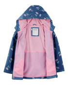 Color Changing Rain Jacket - Navy, image 6 of 6 slides