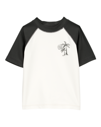 Toddler Boy Palm Tree Rashguard , 