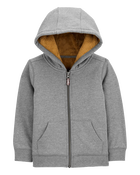 Kid Zip-Up Fleece Hoodie, image 1 of 3 slides