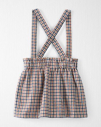 Toddler Organic Cotton Cozy Flannel Skirtall, 
