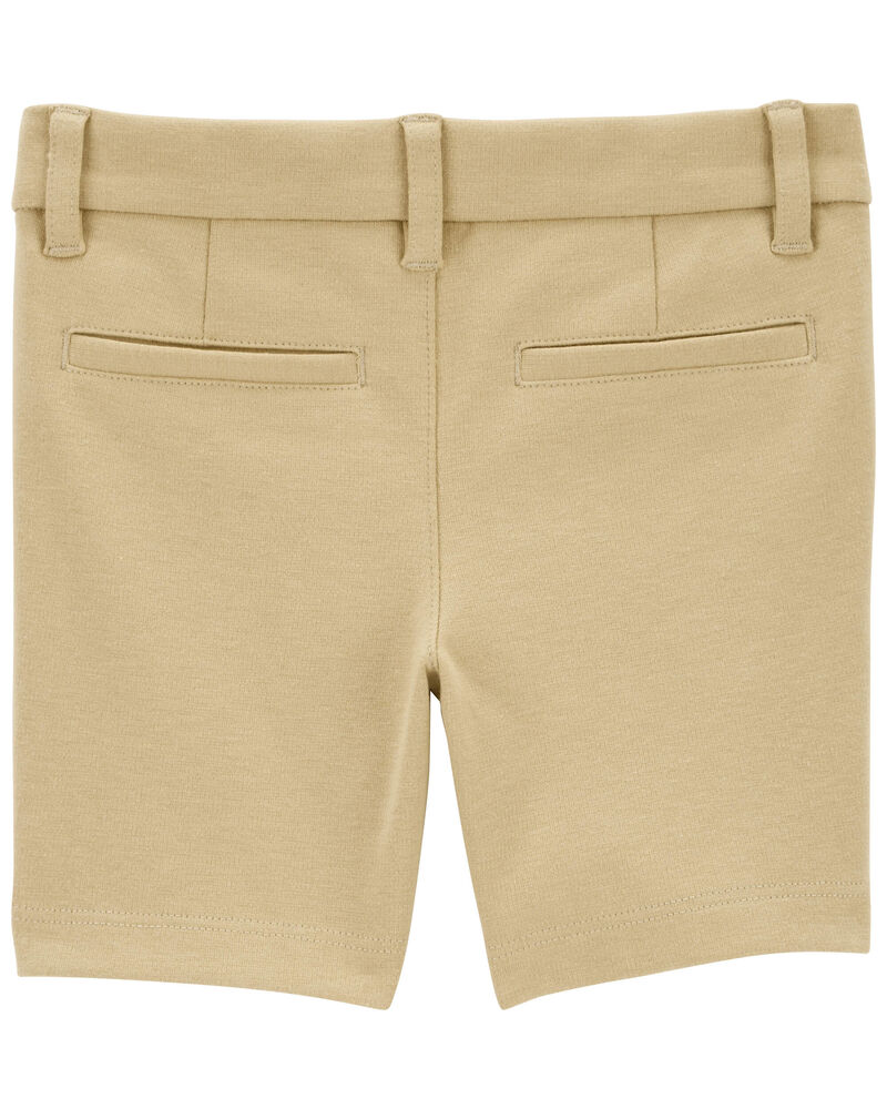 Toddler 2-Pack Stretch  Uniform Chino Shorts, image 3 of 3 slides