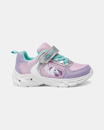 Toddler Girl Light-Up Unicorn Athletic Sneakers, 