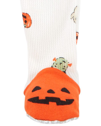 Baby 1-Piece Halloween 100% Snug Fit Cotton Footie Pajamas, 