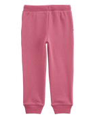 Baby Fleece Drawstring Joggers, image 2 of 4 slides
