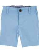 Blue - Toddler Stretch Chino Short