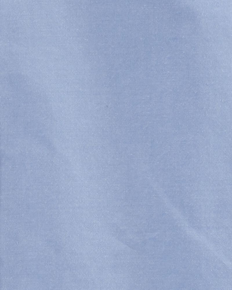 Kid Long Sleeve Button-Front Uniform Shirt, image 2 of 3 slides