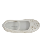 Toddler Floral Ballet Flats - White, image 4 of 7 slides