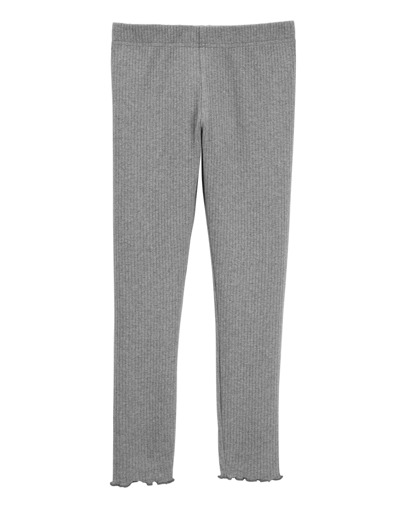 Kid Ribbed Leggings, image 2 of 4 slides