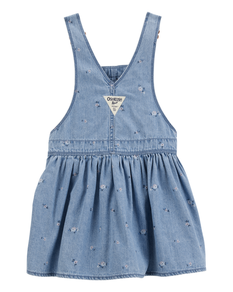 Baby Floral Knit Jumper Dress, image 2 of 4 slides