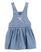 Baby Floral Knit Jumper Dress, image 2 of 4 slides