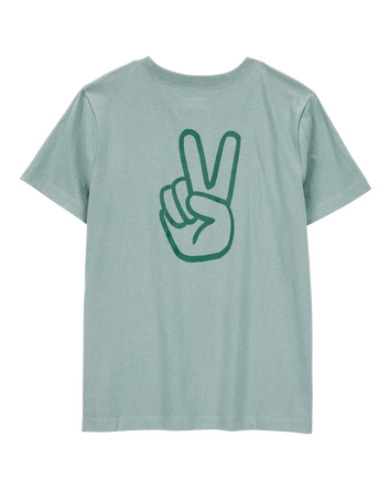 Kid My Bad Short-Sleeve Graphic Tee - Green, 