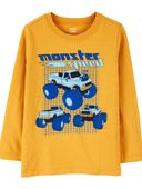 Yellow - Toddler Monster Truck Graphic Tee
