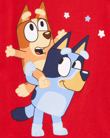 Toddler 4th Of July Bluey Tee, 
