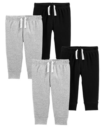 4-Pack Pull-On Pants, 