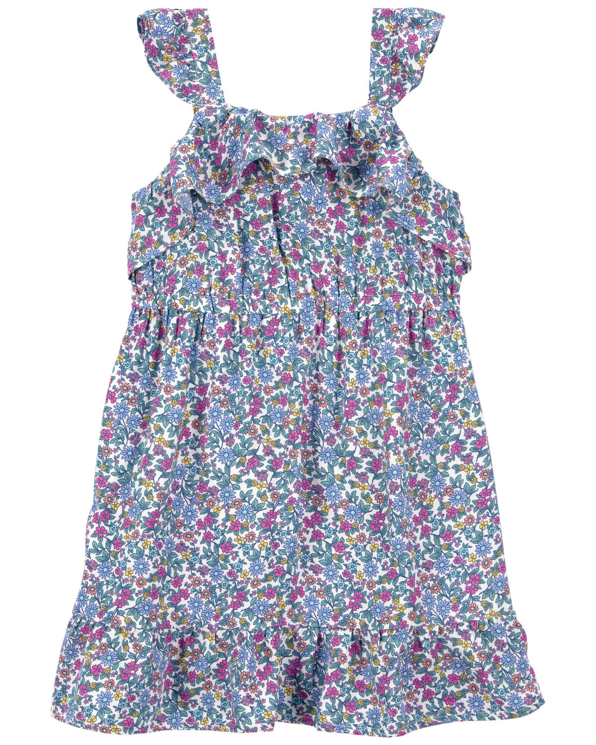 Blue Toddler LENZING™ ECOVERO™ Floral Print Sundress | oshkosh.com