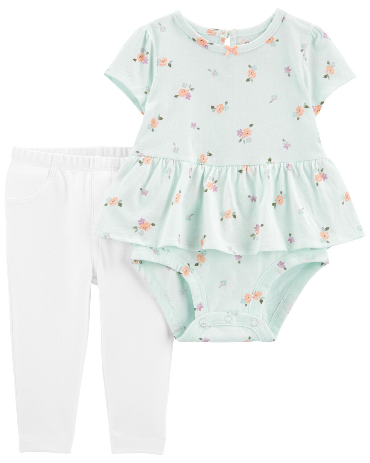Baby Girl Carter's Floral Bodysuit