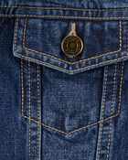 Kid Basic Denim Jacket - Dark Wash, image 2 of 4 slides