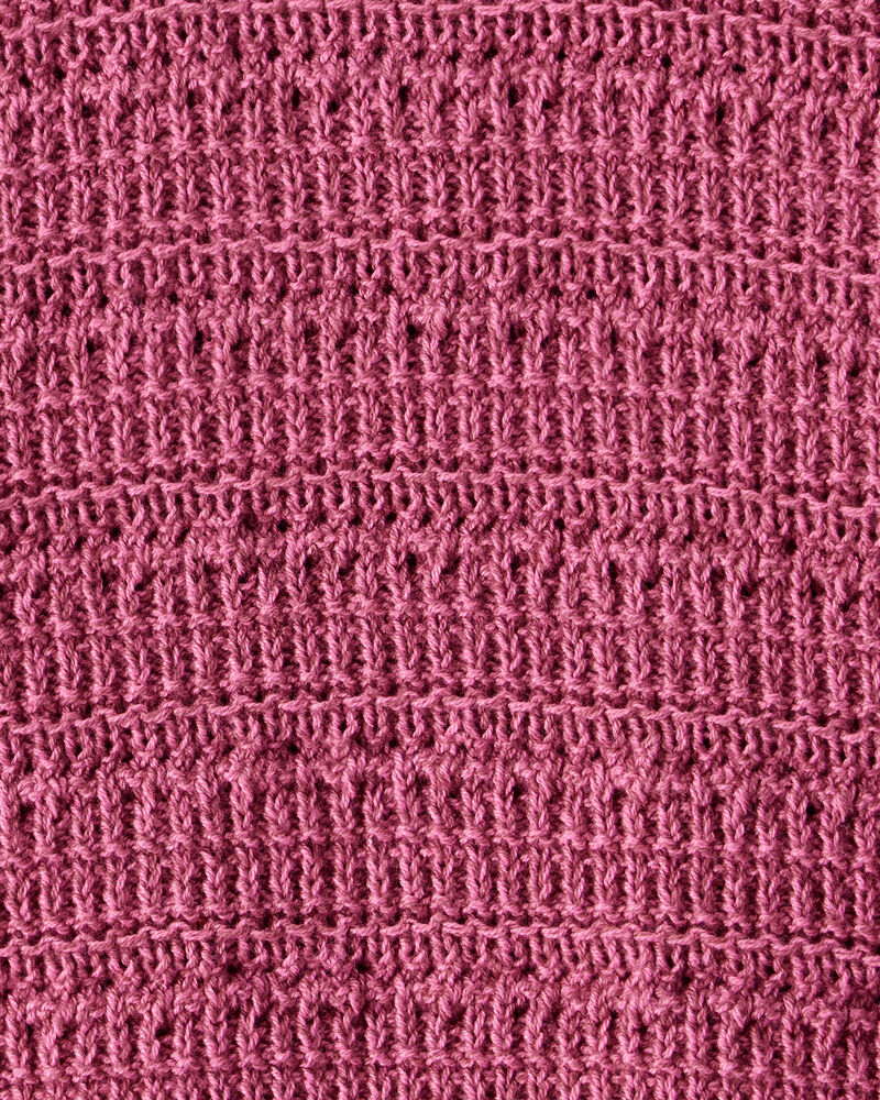 Baby Girl Long-Sleeve Sweater - Pink, image 2 of 3 slides