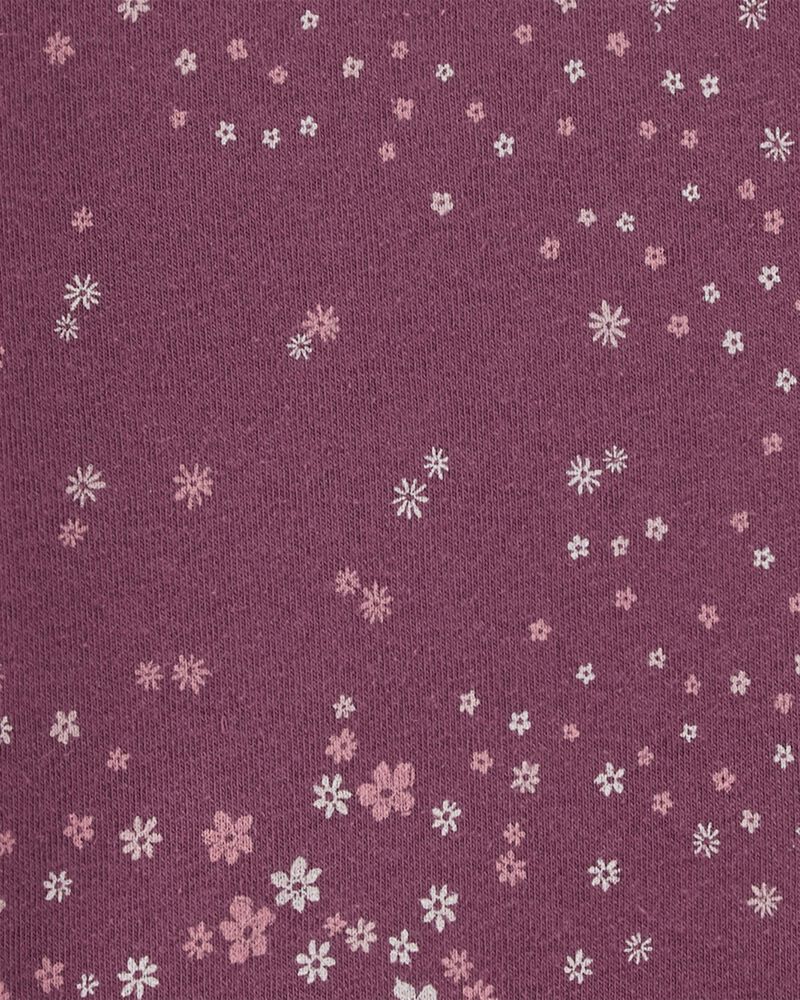 Toddler Floral Print Lace Pullover, image 2 of 3 slides