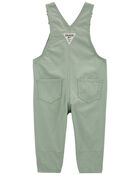 Baby Floral Lined Lightweight Canvas Overalls, image 2 of 4 slides