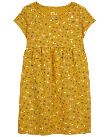 Toddler Floral Jersey Dress, 