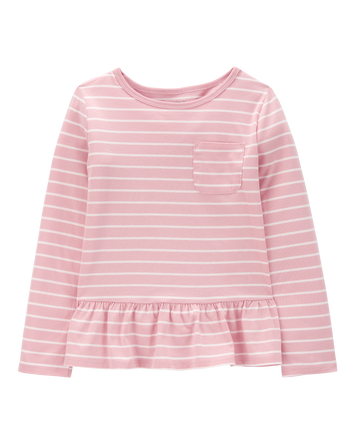 Kid Tie-Front Jersey Tee, 