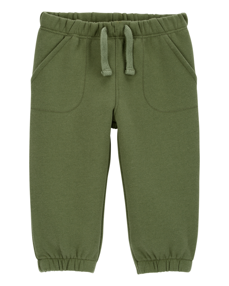 Baby Pull-On Fleece Pants, image 1 of 4 slides