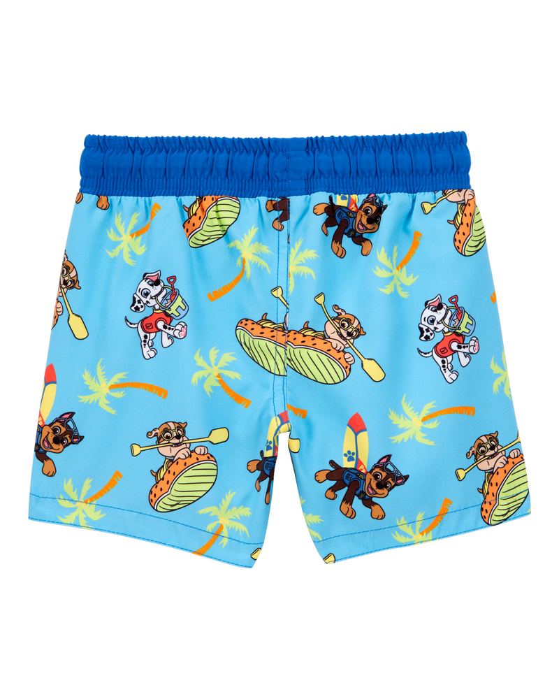 Toddler PAW Patrol Swim Trunks - Blue, image 2 of 3 slides