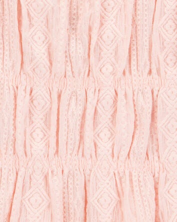 Kid Ruched Textured Tank, 