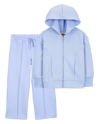 Toddler 2-Piece Stretch Tech Zip-Up Jacket & Pants Set, image 1 of 8 slides