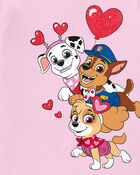 Toddler PAW Patrol Valentine's Day Tee - Pink, image 2 of 3 slides