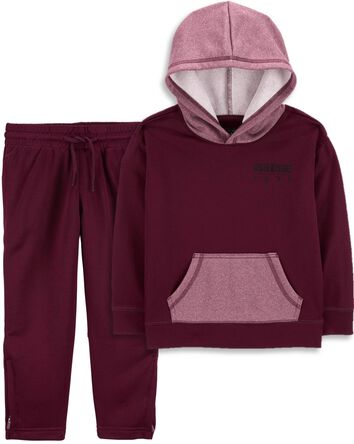 Baby 2-Piece OshKosh Logo Hoodie & French Terry Pants Set, 