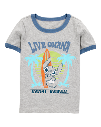 Toddler Disney© Lilo & Stitch Short-Sleeve Graphic Tee - Grey, 