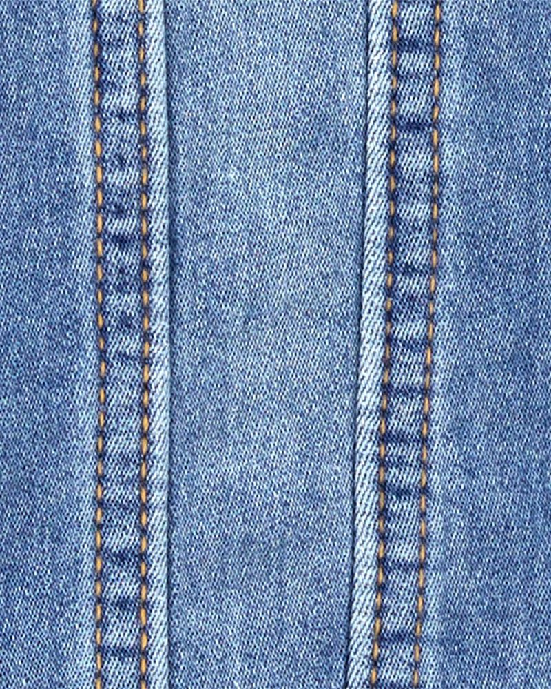 Toddler Classic Denim Jacket - Blue, image 2 of 3 slides