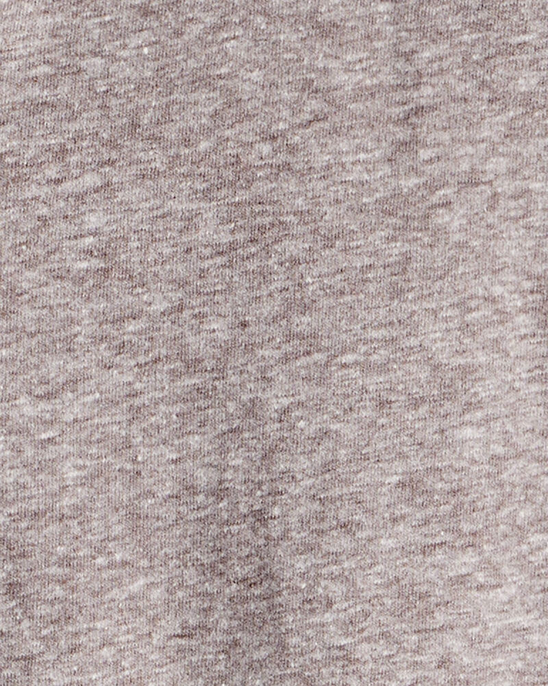 Boys Long-Sleeve Henley - Brown, image 2 of 3 slides