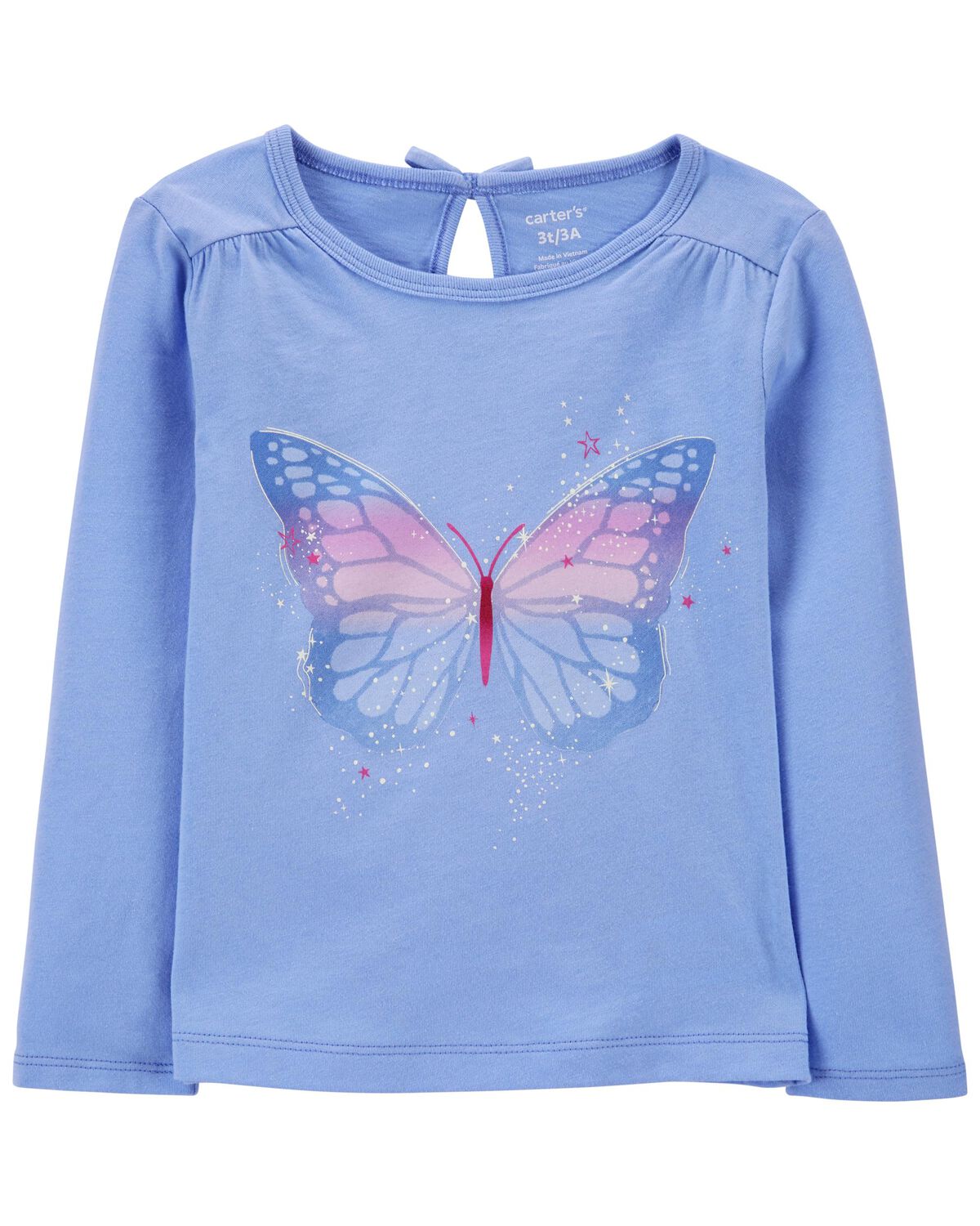 Blue Baby Butterfly Jersey Tee | carters.com