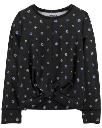 Kid Twist-Front Active Top In BeCool™ Fabric

, 