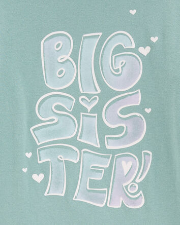 Kid Big Sister Long-Sleeve Graphic Tee, 