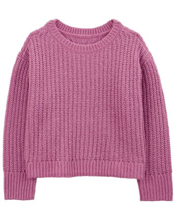 Kid Metallic Relaxed-Fit Sweater , 