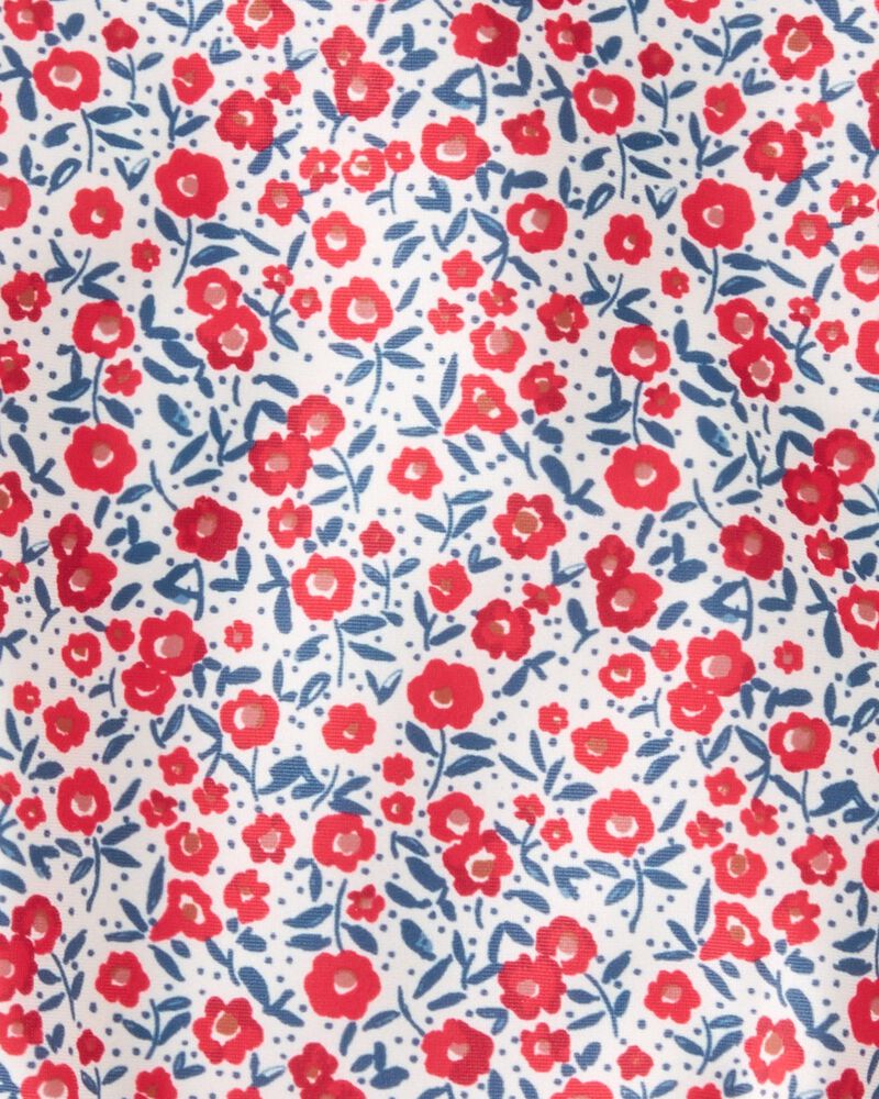 Baby Floral Print Recycled Swimsuit, image 4 of 5 slides