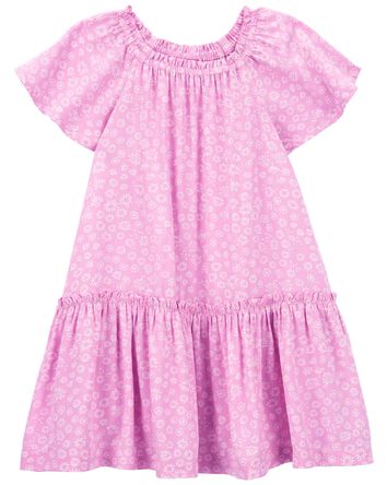 Toddler Floral LENZING™ ECOVERO™ Dress, 
