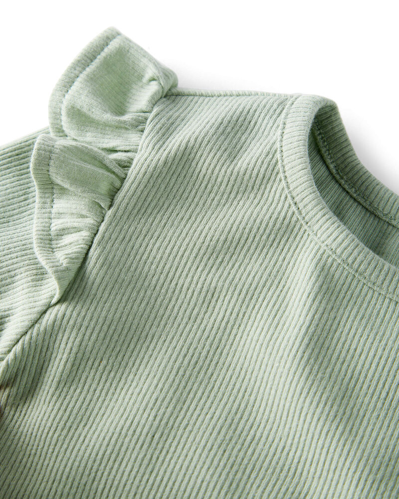 Toddler 3-Pack Organic Cotton Ribbed Tees, image 2 of 7 slides