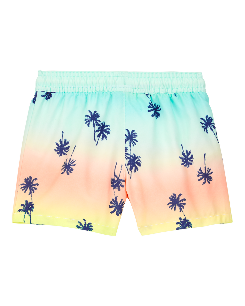 Toddler Boy Palm Tree Swim Trunks, image 2 of 4 slides