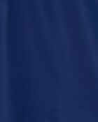 Toddler Boy Long Sleeve Half-Zip Rashguard - Navy, image 2 of 3 slides
