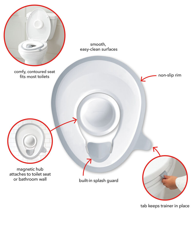 Easy-Store Toilet Trainer - White
, image 2 of 7 slides