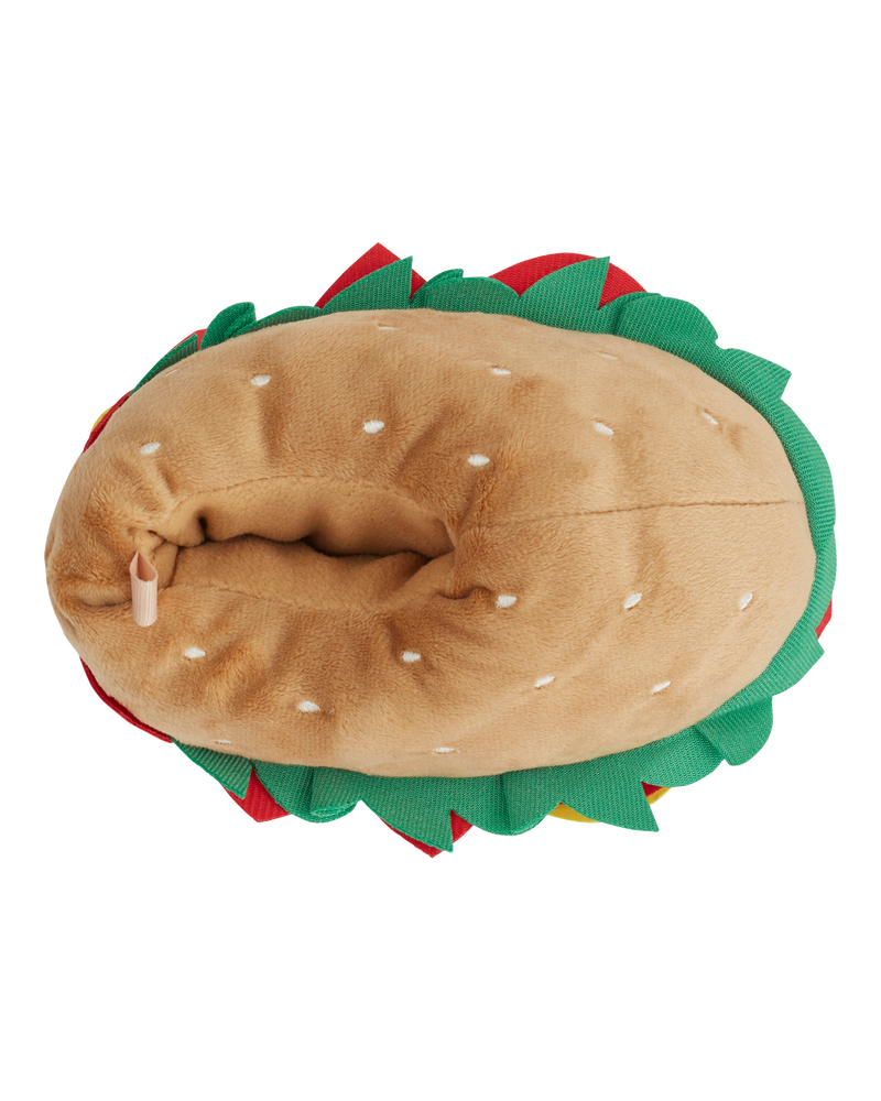 Cheeseburger Slipper Shoes, image 4 of 6 slides