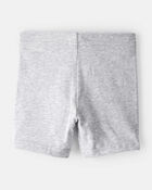 Toddler Girl 2-Pack Tumbling Shorts - Grey/Navy, image 2 of 10 slides