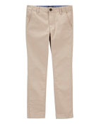 Kid Slim Stretch Chino Pants, image 1 of 4 slides